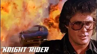 Michael und K.I.T.T. gegen den Helikopter | Knight Rider Deutschland