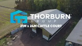 Cattle Court Build in Action | From Timber Cladding to Full Completion | Thorburn Group