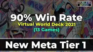 Virtual World Deck 2021 vs META 🔥 High Rated Yugioh Top Decks Dueling Book