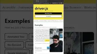 Crea tutoriales en tu web con Driver JS - 