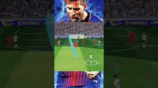 I recreated Messi's Free kick against Liverpool in efootball mobile 🔥#shorts #efootball #pesmobile