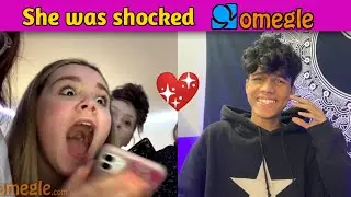 OMEGLE : She was shocked 😂 || Flirting with girls on omegle 😍❤