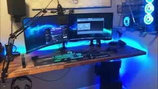Ultimate Gaming Setup Desk - Floating Karlby Ikea