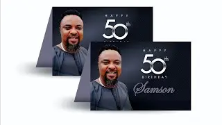 How to actually Design your 1st Birthday Card
