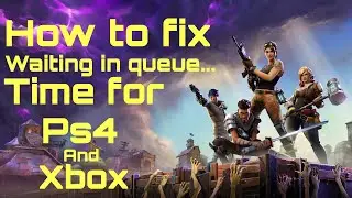 FORTNITE/ HOW TO FIX WAITING IN QUEUE TIME ✔️
