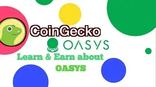 Coingecko Learn & Earn about Oasys correct answer free airdrop