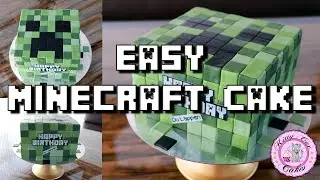 Minecraft Creeper Cake Tutorial