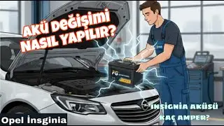 Opel Insignia (2015) 80 Amper Akü Değişimi Nasil Yapılır?