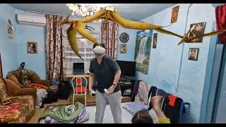 Гульназ под Виртуальной Реальностью.😁