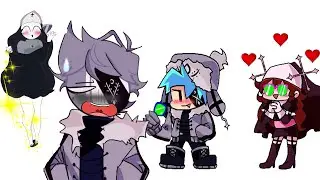 Green Glasses meme | BF x GF Fake Sarv and Ruv  | Meme Friday Night Funkin | FNF Animation