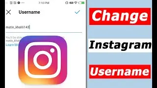 How To Change Instagram Username! (2021)
