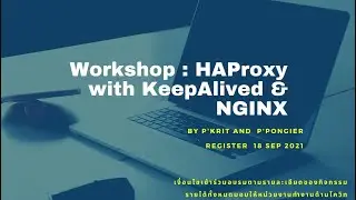Workshop _ HAProxy with KeepAlived & NGINX-ช่วงที่2 ( HAProxy with KeepAlived ) | Zabbix in Thailand