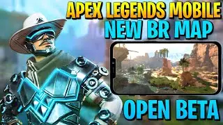 NEW BR MAP & OPEN BETA DATE in APEX LEGENDS MOBILE | KINGS CANYON in Apex Mobile