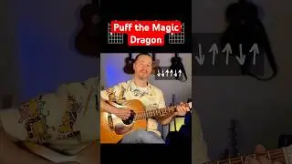 Puff the Magic Dragon Guitar Tutorial #guitar #tutorial