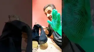 щетка для замши и нубука.как почистить замшу от пыли и грязи.