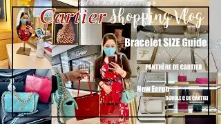 CARTIER SHOPPING VLOG | SIZING GUIDE: JUSTE UN CLOU, NEW ÈCROU, PANTHÈRE, LOVE BRACELET & CUFF ℳ.ℳ ♛