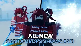 All NEW Santa Drops Showcase In UPDATE 9.5 | GPO