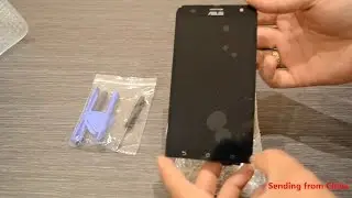 ЗАМЕНА LCD Asus ZenFone 2  5 5 ' ZE550KL часть 1