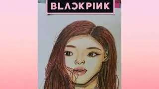 How to draw BlackPink Rosé | portrait  | by Sketchy soul