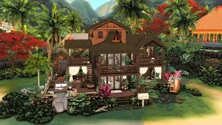 Sulani Rental House (3 units) - The Sims 4 | Speed Build | No CC
