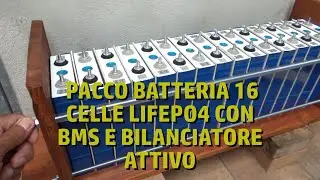 COSTRUIRE PACCO BATTERIA LIFEPO4 16 CELLE 51,2V