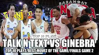 TNT VS GINEBRA FINALS GAME 2 TOP 10 PLAYZ/BEST MOVEZ OF THE GAME #viralvideo #pbaupdates #highlights