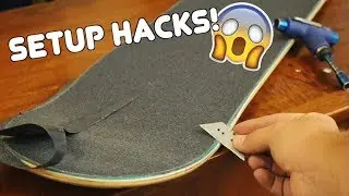 5 AWESOME Skateboard Setup Hacks!