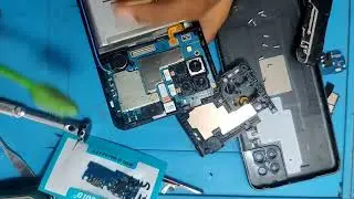 how to solve Samsung M12 / A12  mic , speaker earphone connecter  Netwark solution