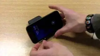 Samsung Galaxy Nexus Holder And Battery Charger - EBH-1F2SBECSTD
