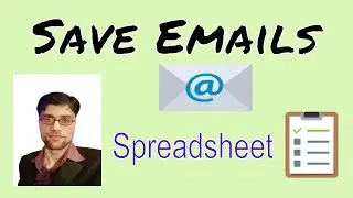 How to Save Emails into Google Spreadsheet