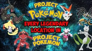 All legendary Pokémon Locations (Update Project Polaro) Zeraora?!!
