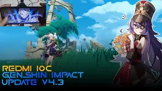 Hp gaming 1jutaan ini bisa libas genshin impact 30fps 😱😱 ( redmi10c test Genshin impact 4.3  )