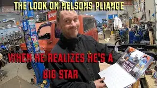nelson sees himself on the calendar for the first time