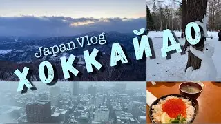 ТУАЛЕТ на 38 этаже | Горы | Снежные Мишки и Икра! Hokkaido Vlog 2024