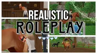 REALISTIC ROLEPLAY ✨ FMA - Trainieren für turnier | Star Stable Online 🌟 | Schleich Horse #Love ☁️
