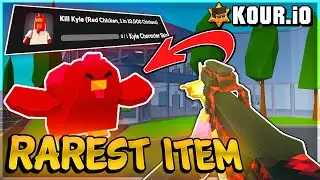 The RAREST Item in Kour.io (1 in 10,000)