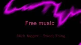 Mick Jagger -  Sweet Thing(karaoke)