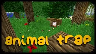 ✔ Minecraft: How to make an Animal Trap