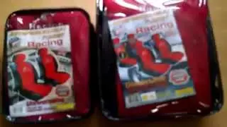 Video review of the seat covers for the T-shirt Racing, made in Poland, Milex