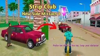 GTA Vice City | Strip Club New Side Mission 1 (Destroying Police Car) Big Mission Pack Mod