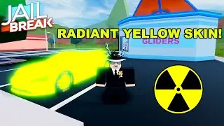 I FINALLY GOT THE RADIANT YELLOW SKIN! (Roblox Jailbreak)