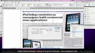 Spanning Columns with InDesign CS5