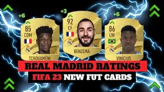 FIFA 23 | REAL MADRID PLAYER RATINGS IN FIFA 23! 😱🔥 ft. Benzema, Rudiger, Vinicius JR...