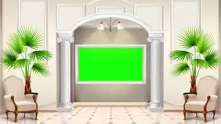 3D Door opening Green screen Effects - 4k door opening intro green screen effect free green screen