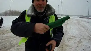 Зимняя гонка на новой трассе