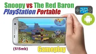 Snoopy vs The Red Baron on PPSSPP/PSP (PlayStation Portable)