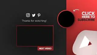 End screen video for YouTube