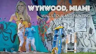 Wynwood Walls and Painting Our Own Mural in Miami