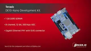 Terasic DE10-Nano Development Kit | Maker Minute