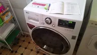 New LG 8.5 washer dryer